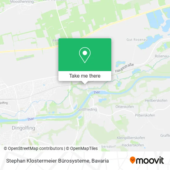 Карта Stephan Klostermeier Bürosysteme