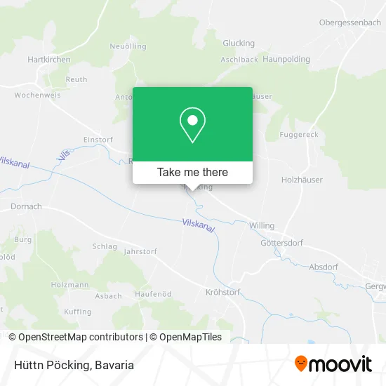 Карта Hüttn Pöcking