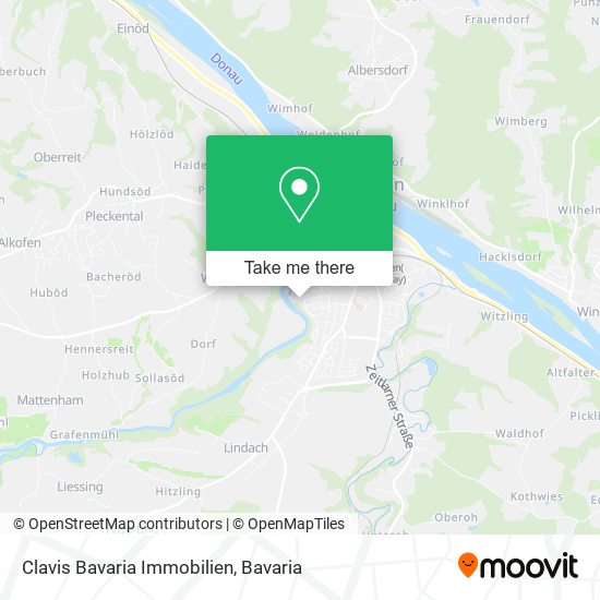 Clavis Bavaria Immobilien map