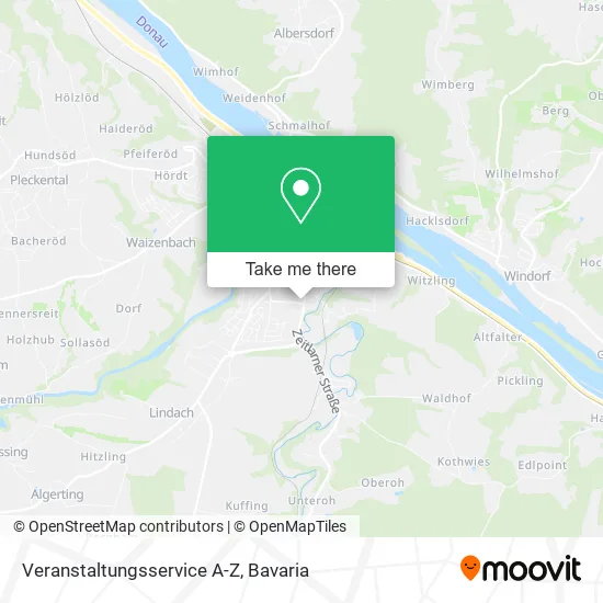 Карта Veranstaltungsservice A-Z