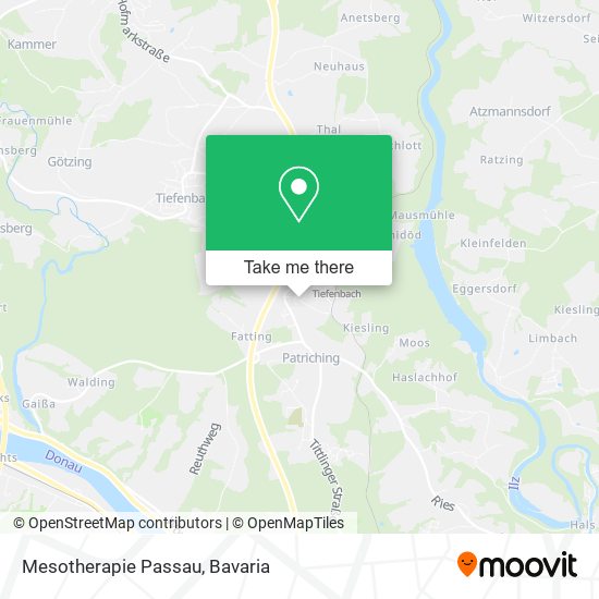 Mesotherapie Passau map