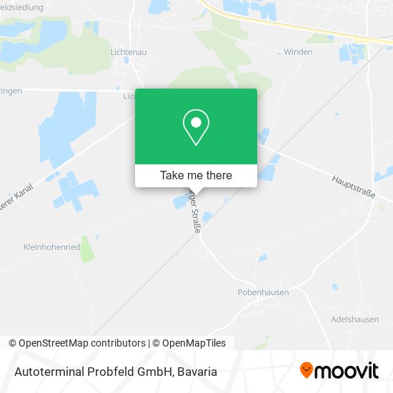 Карта Autoterminal Probfeld GmbH