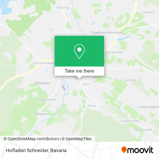 Карта Hofladen Schneider