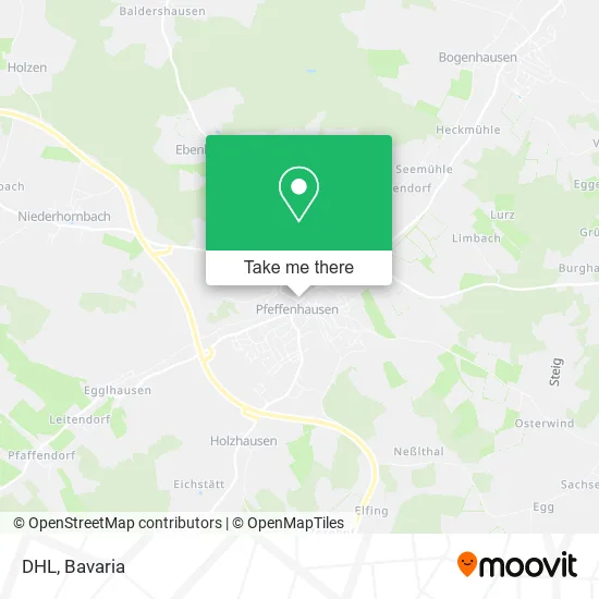Карта DHL