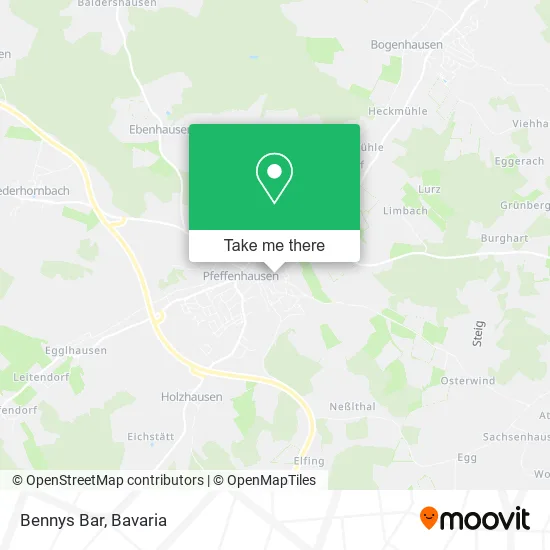 Карта Bennys Bar