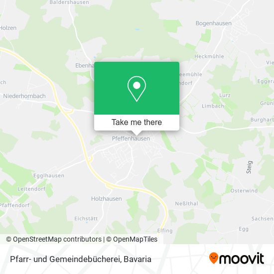 Pfarr- und Gemeindebücherei map