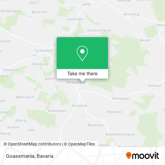 Карта Goassmania