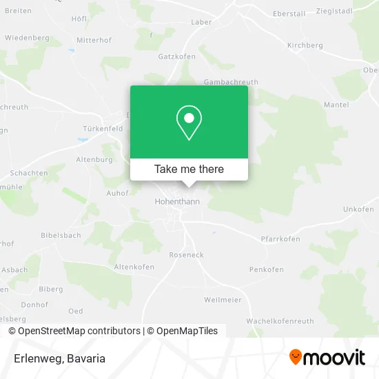 Карта Erlenweg