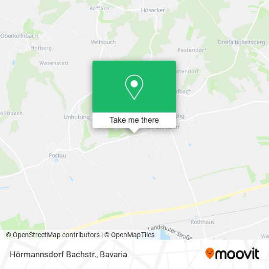 Hörmannsdorf Bachstr. map