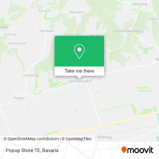 Карта Popup Store TE