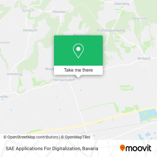 SAE Applications For Digitalization map