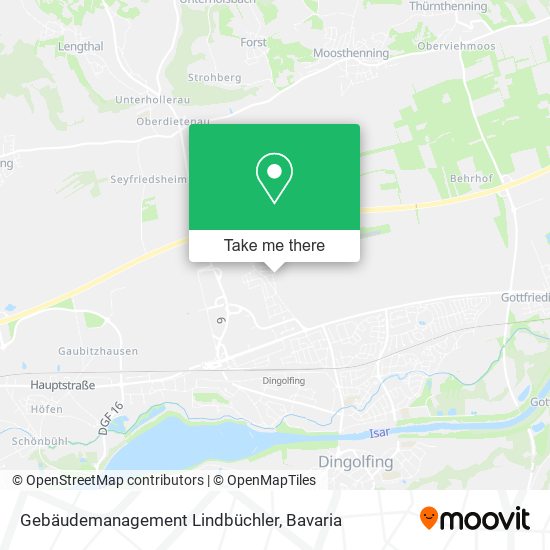 Gebäudemanagement Lindbüchler map