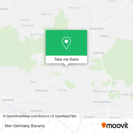 Карта Mer Germany