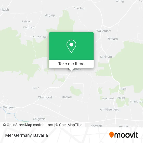 Карта Mer Germany