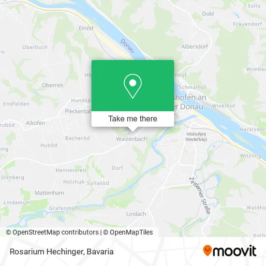 Карта Rosarium Hechinger