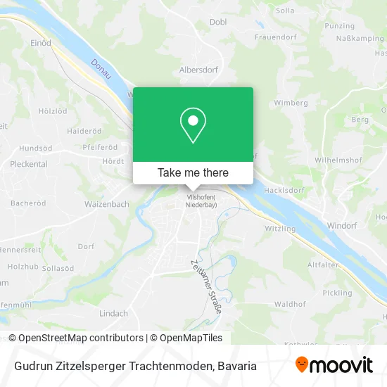 Карта Gudrun Zitzelsperger Trachtenmoden