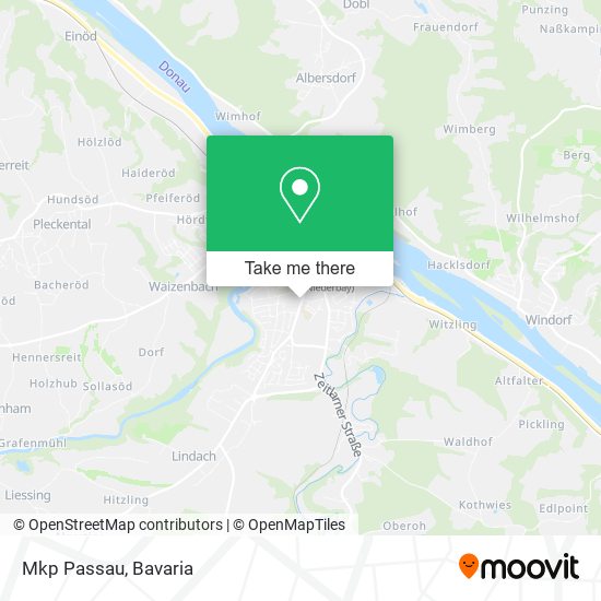 Mkp Passau map