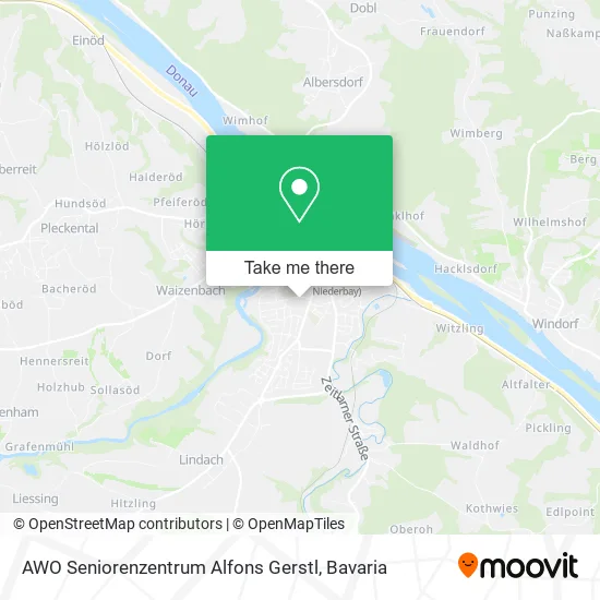 Карта AWO Seniorenzentrum Alfons Gerstl