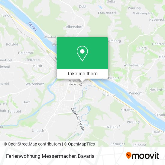Ferienwohnung Messermacher map