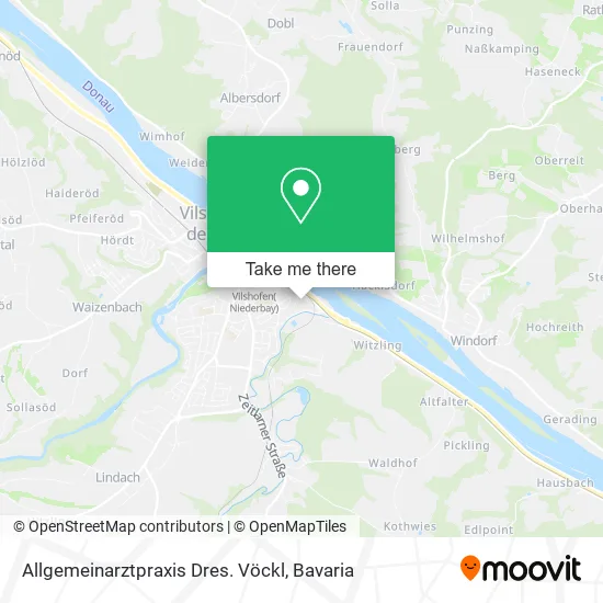 Карта Allgemeinarztpraxis Dres. Vöckl