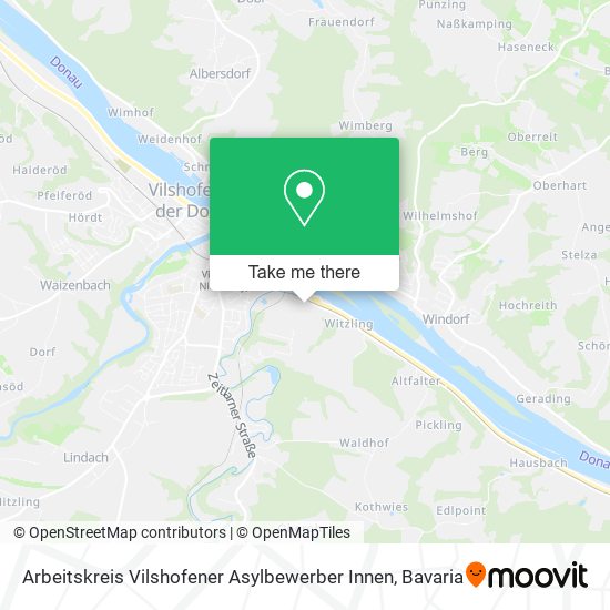 Arbeitskreis Vilshofener Asylbewerber Innen map