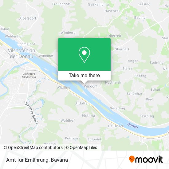 Amt für Ernährung map