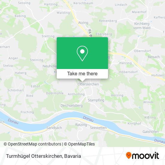 Turmhügel Otterskirchen map