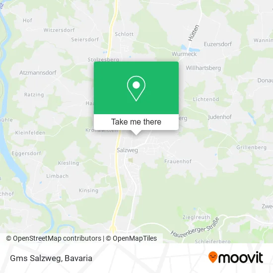 Карта Gms Salzweg