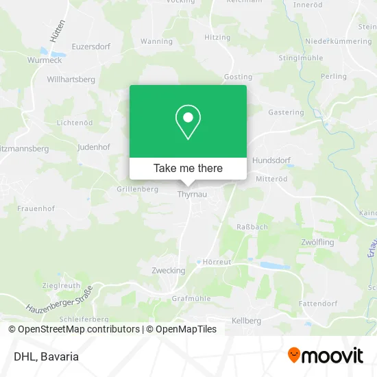 Карта DHL