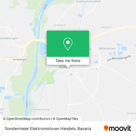 Карта Sondermeier Elektromotoren Handels