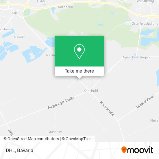 Карта DHL