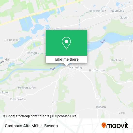 Gasthaus Alte Mühle map