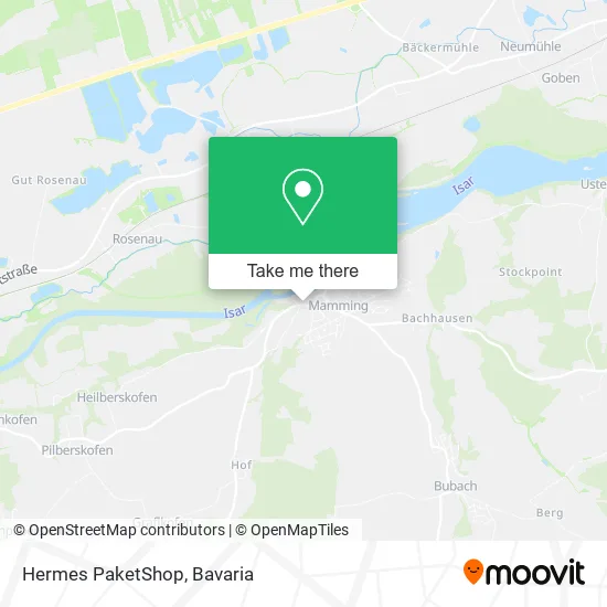 Карта Hermes PaketShop