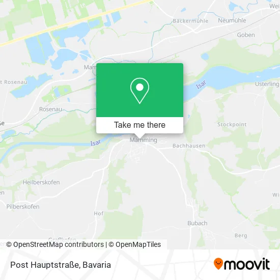 Карта Post Hauptstraße