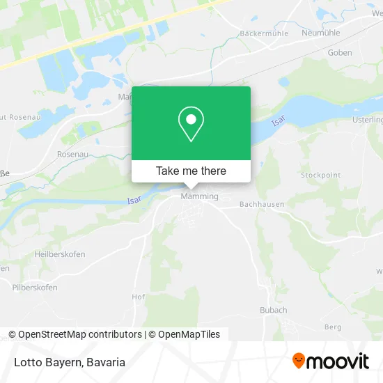 Карта Lotto Bayern