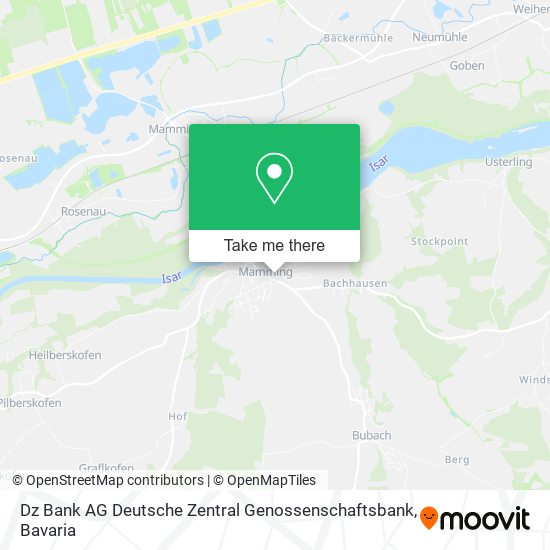 Dz Bank AG Deutsche Zentral Genossenschaftsbank map