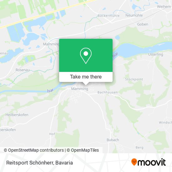 Reitsport Schönherr map