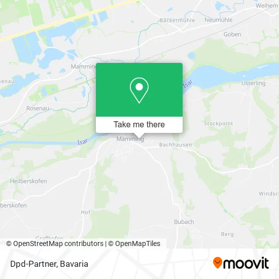 Карта Dpd-Partner