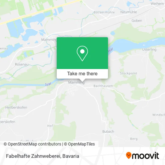 Карта Fabelhafte Zahnweberei