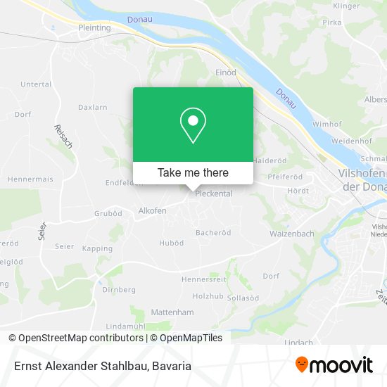 Ernst Alexander Stahlbau map