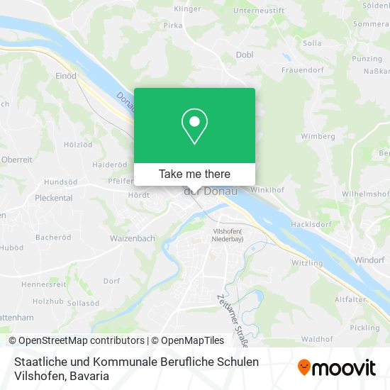Staatliche und Kommunale Berufliche Schulen Vilshofen map