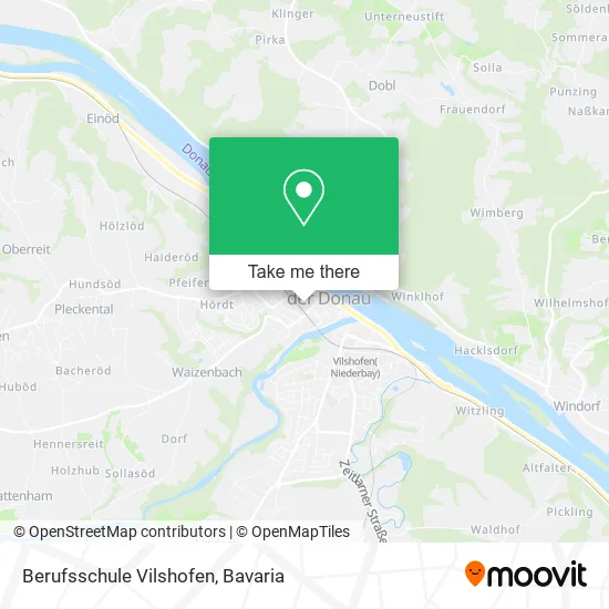 Карта Berufsschule Vilshofen