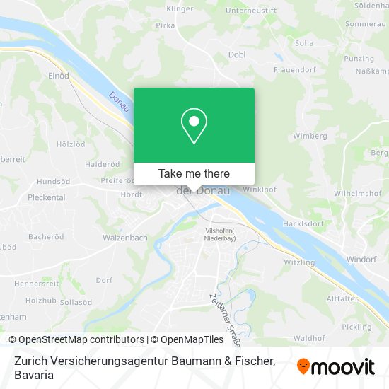 Zurich Versicherungsagentur Baumann & Fischer map