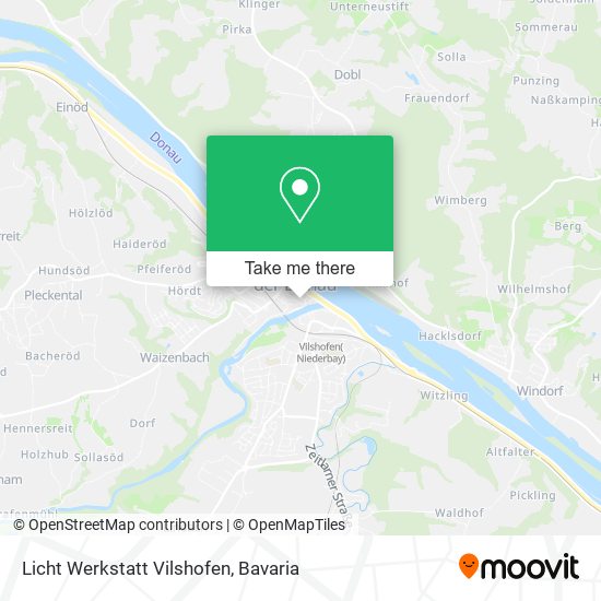 Licht Werkstatt Vilshofen map