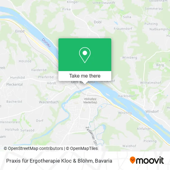 Карта Praxis für Ergotherapie Kloc & Blöhm