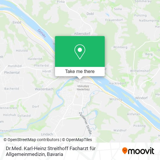 Dr.Med. Karl-Heinz Streithoff Facharzt für Allgemeinmedizin map