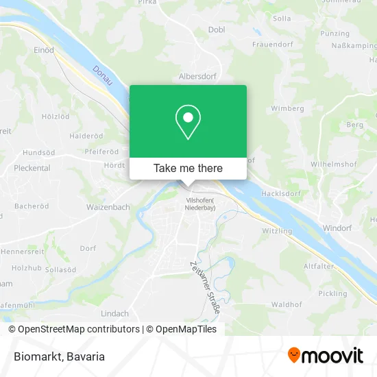Карта Biomarkt