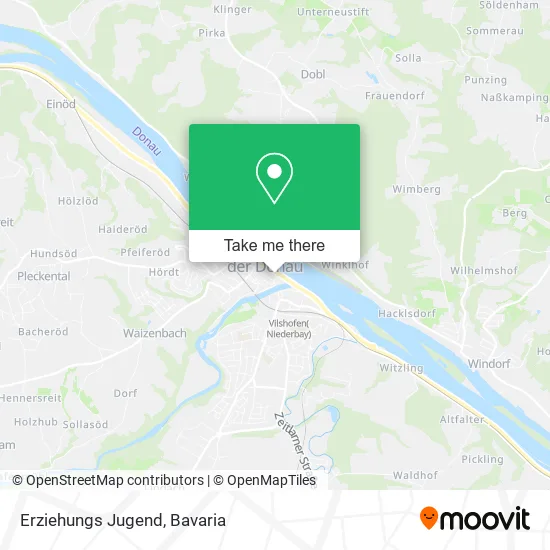 Карта Erziehungs Jugend
