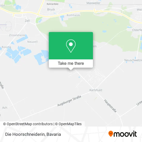 Карта Die Hoorschneiderin