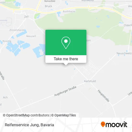 Карта Reifenservice Jung